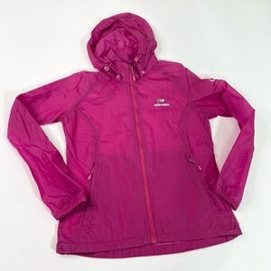 Eider Jacket Women Small Ultralight Waterproof UV Protection Outdoor Zip Up Pink
